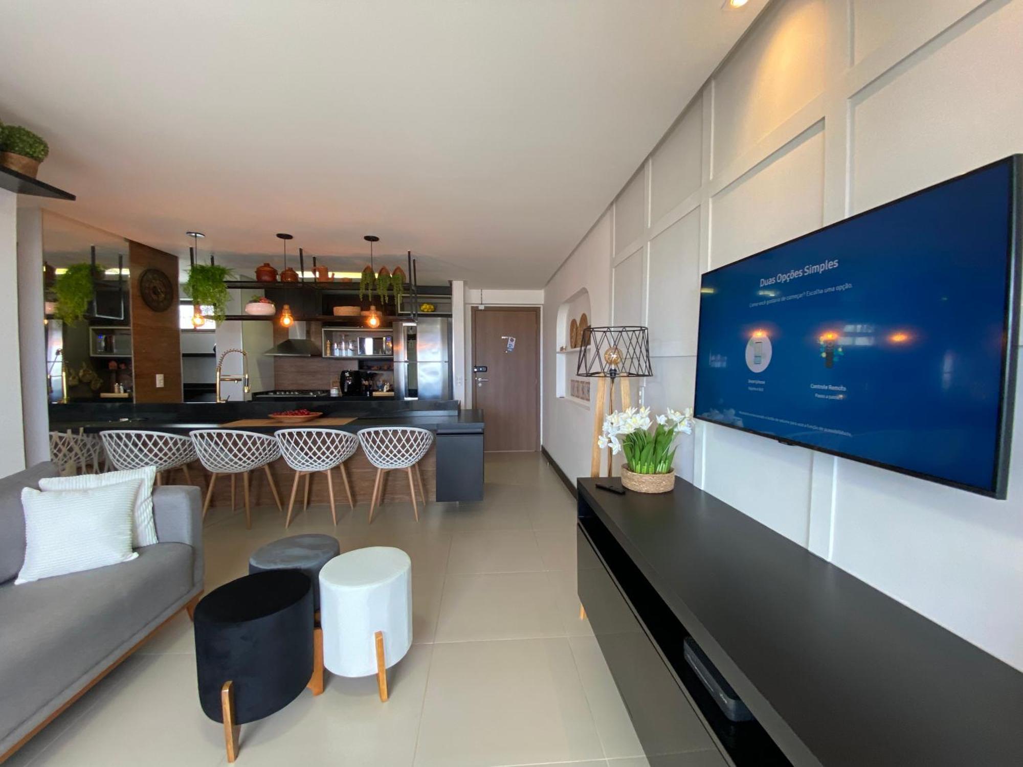 Luxor Double Com Varanda Gourmet Contendo Churrasqueira E Frigobar, Vista Panoramica Da Ponta Verde! 2 Quartos Com Split, 2 Banheiros E Uma Banheira De Hidromassagem Na Do Apartamento! Apartment